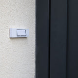 Bouton de sonnette filaire + étiquette porte-nom - Otio
