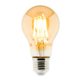 Ampoule déco filament LED ambrée 4W E27 - Zenitech