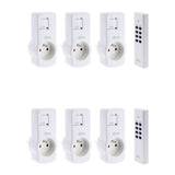 Pack de prises télécommandées - blanc - Zenitech