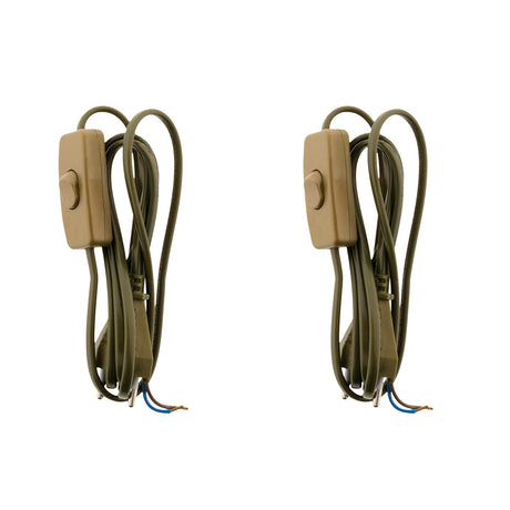 Cordon + interrupteur luminaire 1,5m - Zenitech