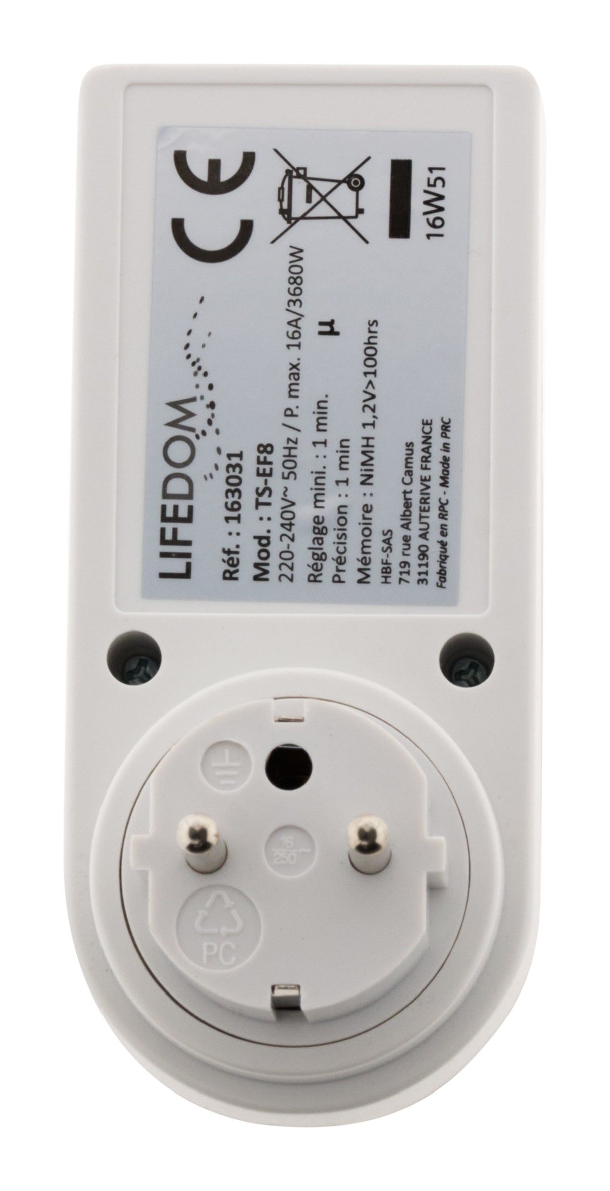 Programmateur hebdo digital 49 programmes - Otio