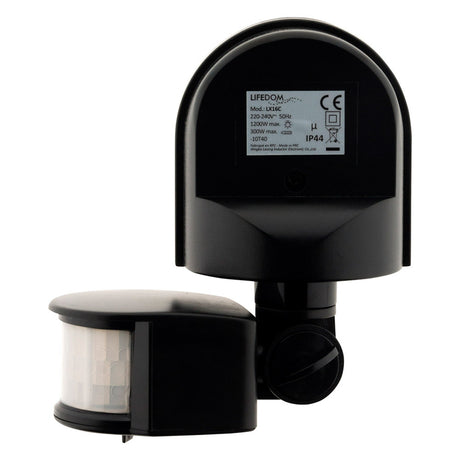 Détecteur mouvement IP44 - tête orientable - 1200W - Zenitech