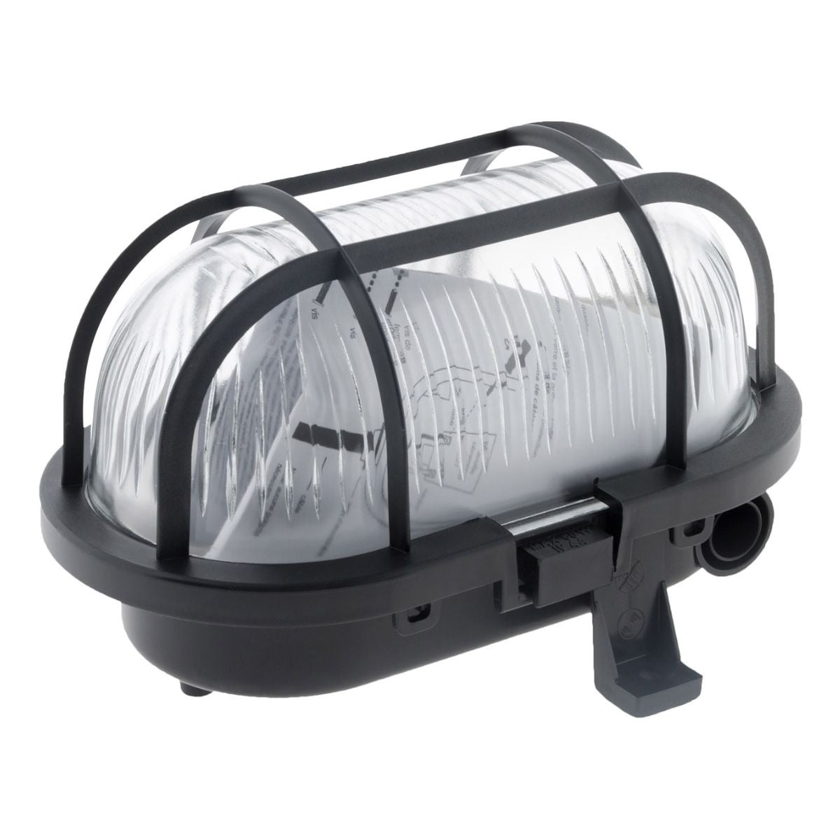 Hublot ovale 60W IP44 E27 Classe II - Zenitech