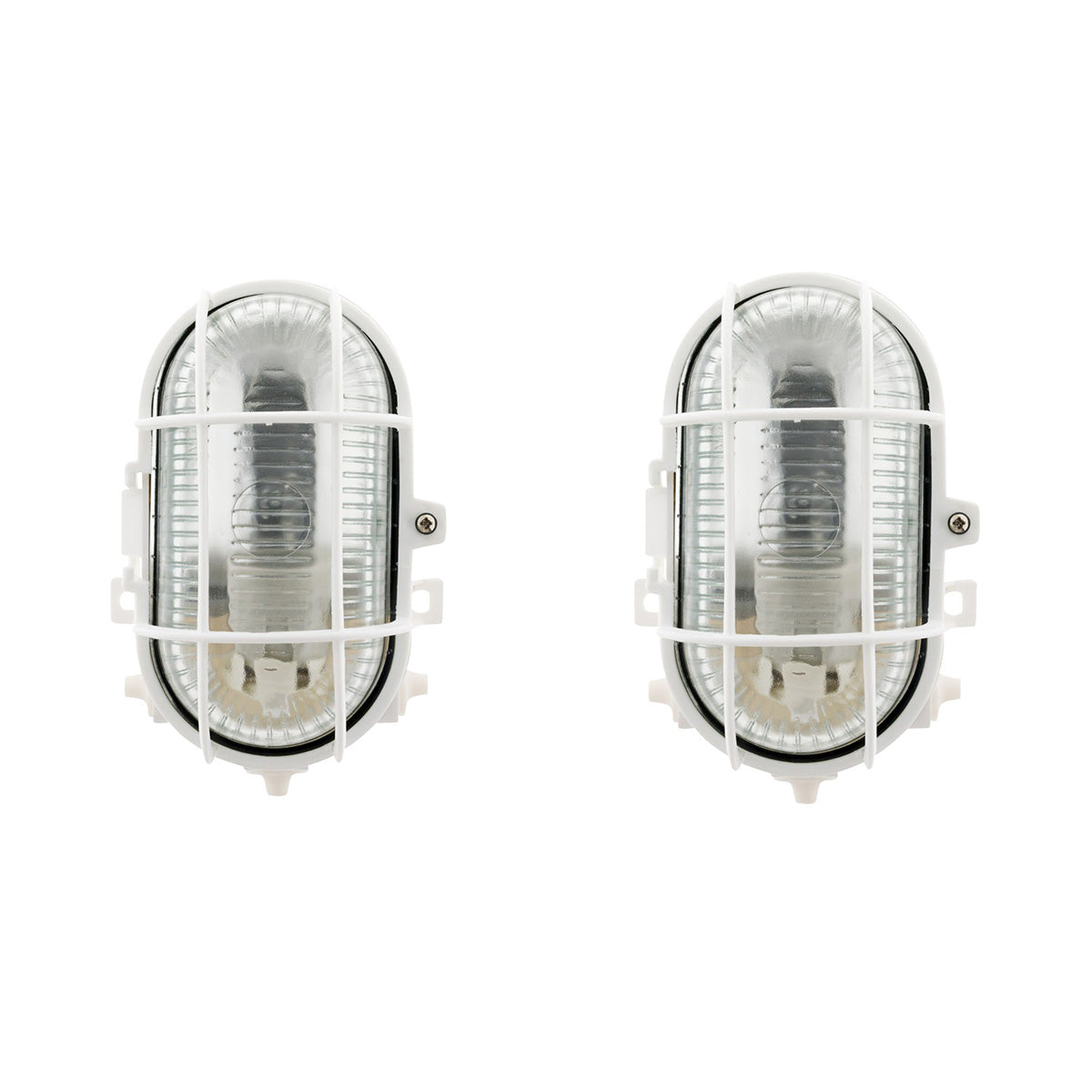 Hublot ovale 60W IP44 E27 Classe II - Zenitech