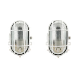 Hublot ovale 60W IP44 E27 Classe II - Zenitech