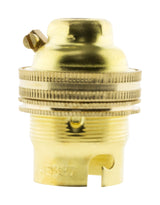 Double douille B22 laiton bague - Zenitech