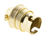 Douille B22 acier laitonné - Zenitech