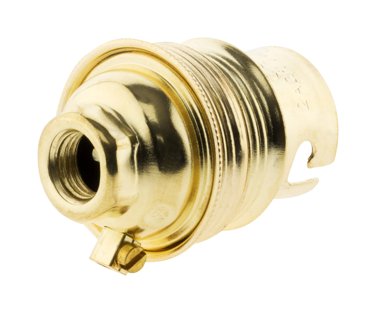 Douille B22 acier laitonné - Zenitech