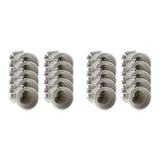 Lot de douilles de chantier E27 - blanc - Zenitech