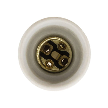 Douille E14 laiton bague porcelaine - Zenitech