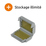 Boîte Gelbox T2 série 221/2273 4mm² - IPX8 - Wago