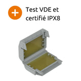 Boîte Gelbox T2 série 221/2273 4mm² - IPX8 - Wago