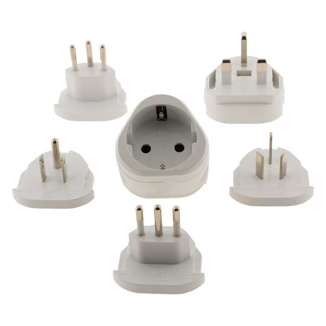Adaptateur voyage encastrable 2 prises - Zenitech