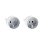 Adaptateur voyage UE/USA - blanc - Zenitech