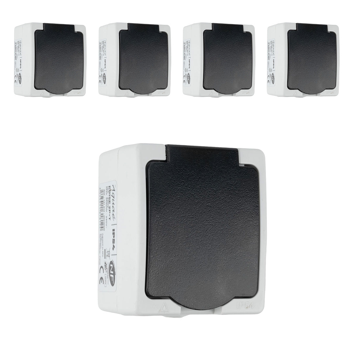 Prise en saillie 16A 2P+T IP54 Aquae - Zenitech