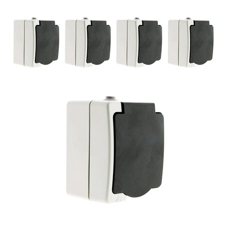 Prise Aquae 16A 2P+T IP54 - Zenitech