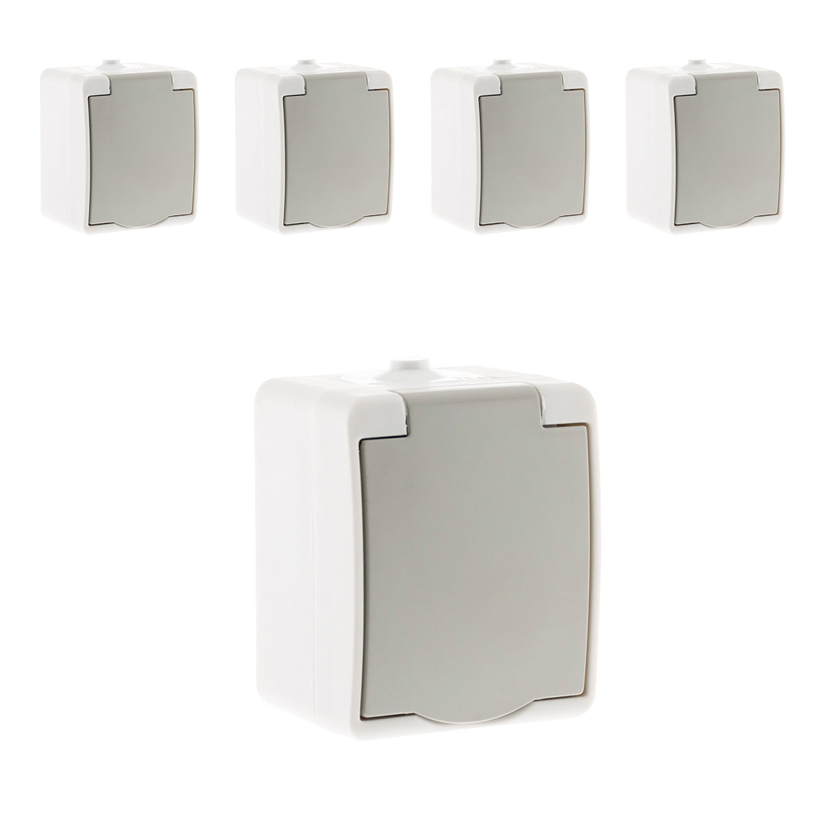 Prise 2 pôles + terre IP54 - Zenitech