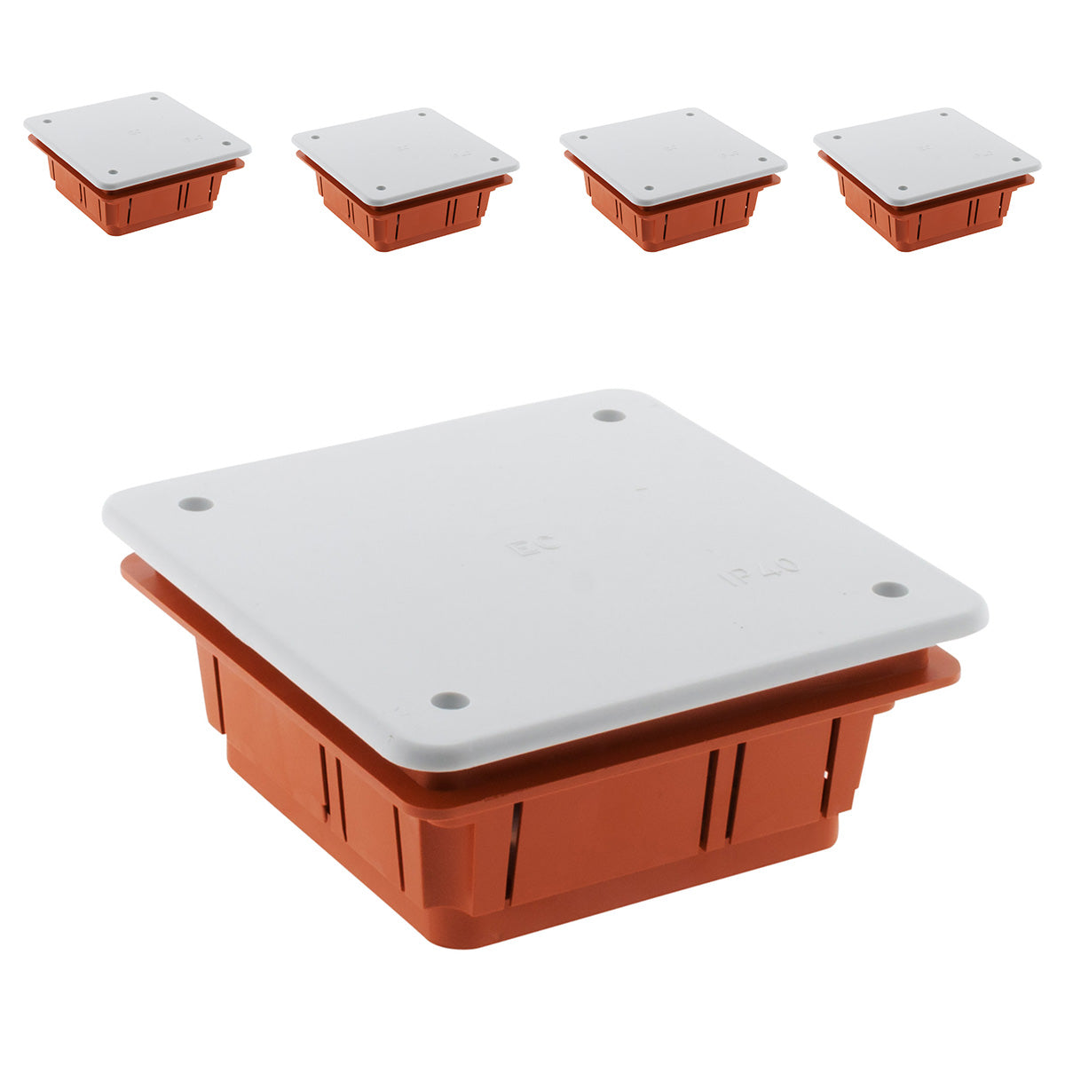 Boîte de dérivation à encastrer 92x92x45mm - Zenitech