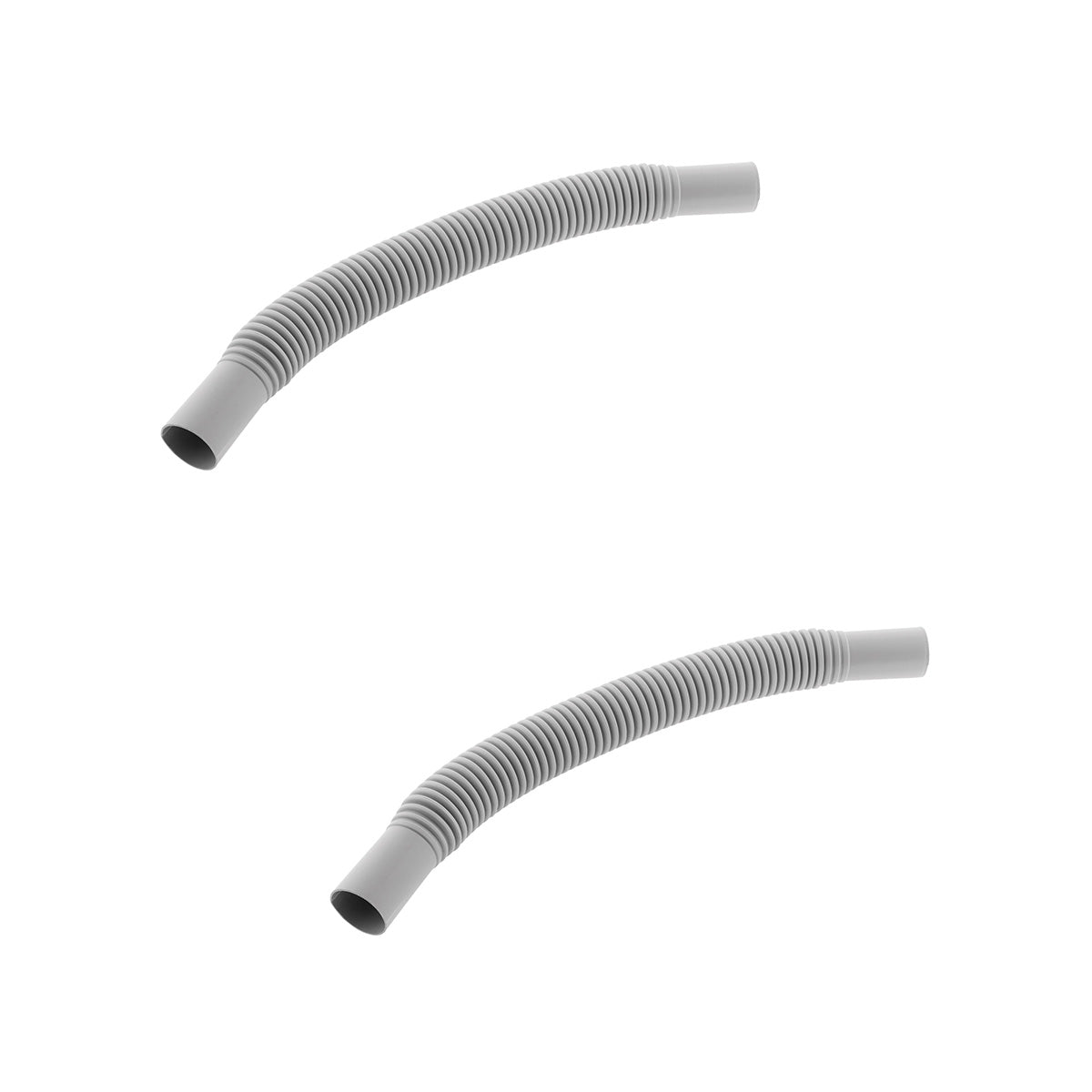 Lots de 2 manchons flexibles Ø25mm - Gris - Zenitech