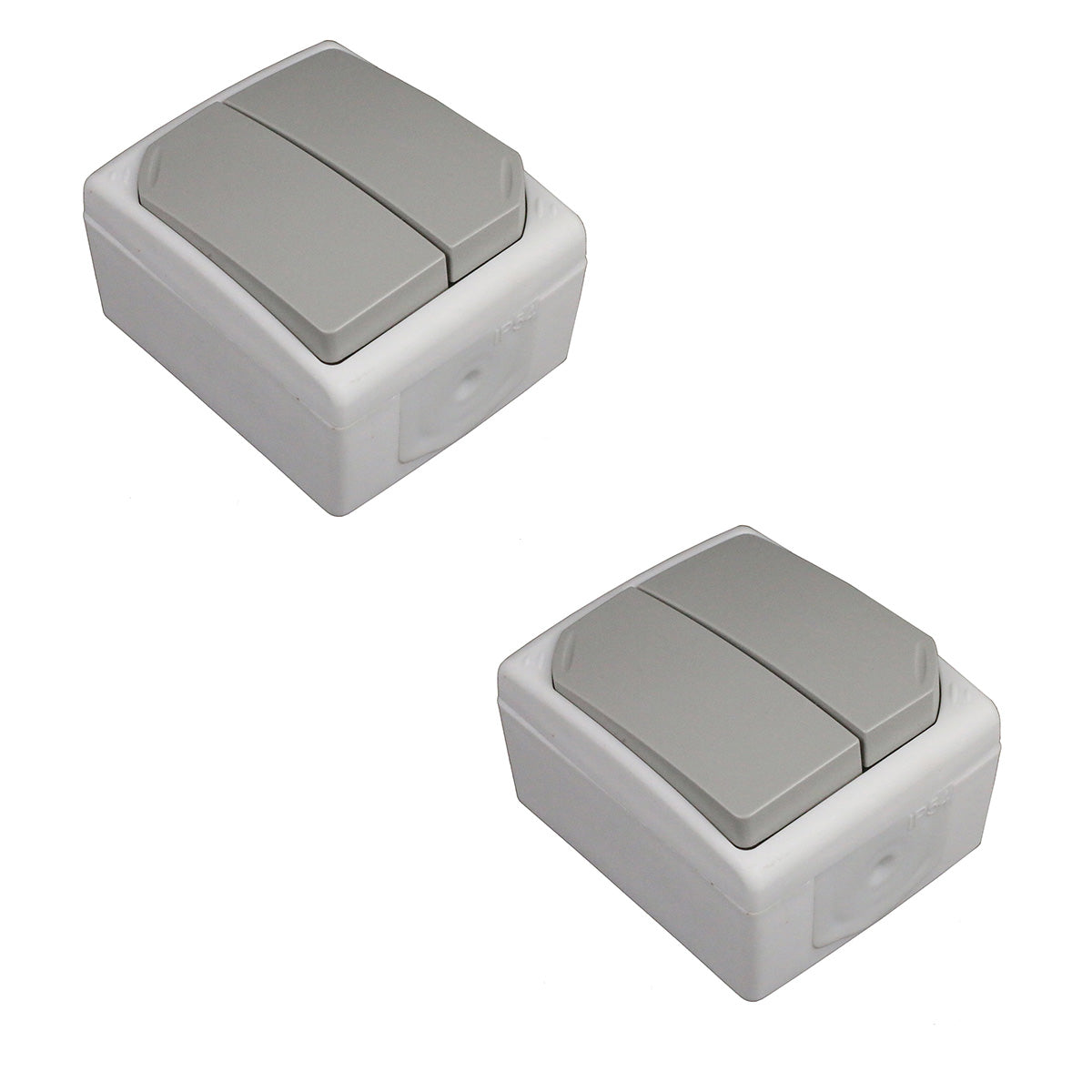 Interrupteur double va-et-vient IP55 - Zenitech