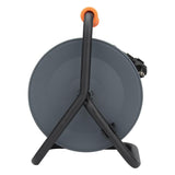 Enrouleur H05VV-F 4 prises 3G1mm² 25m + coupe-circuit + support - Zenitech