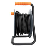 Enrouleur H05VV-F 4 prises 3G1mm² 25m + coupe-circuit + support - Zenitech