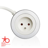 Multiprise Duetwo 2P 16A dont 1 prise déportée sur câble de 1m - Watt and Co