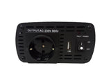 ConVertisseur 12V-230V 300W USB avec fusible de Protection - Watt and Co