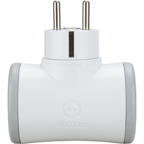 Biplite rotative design et compacte 16A + USB A/C - Watt and Co