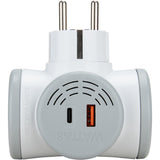 Biplite rotative design et compacte 16A + USB A/C - Watt and Co