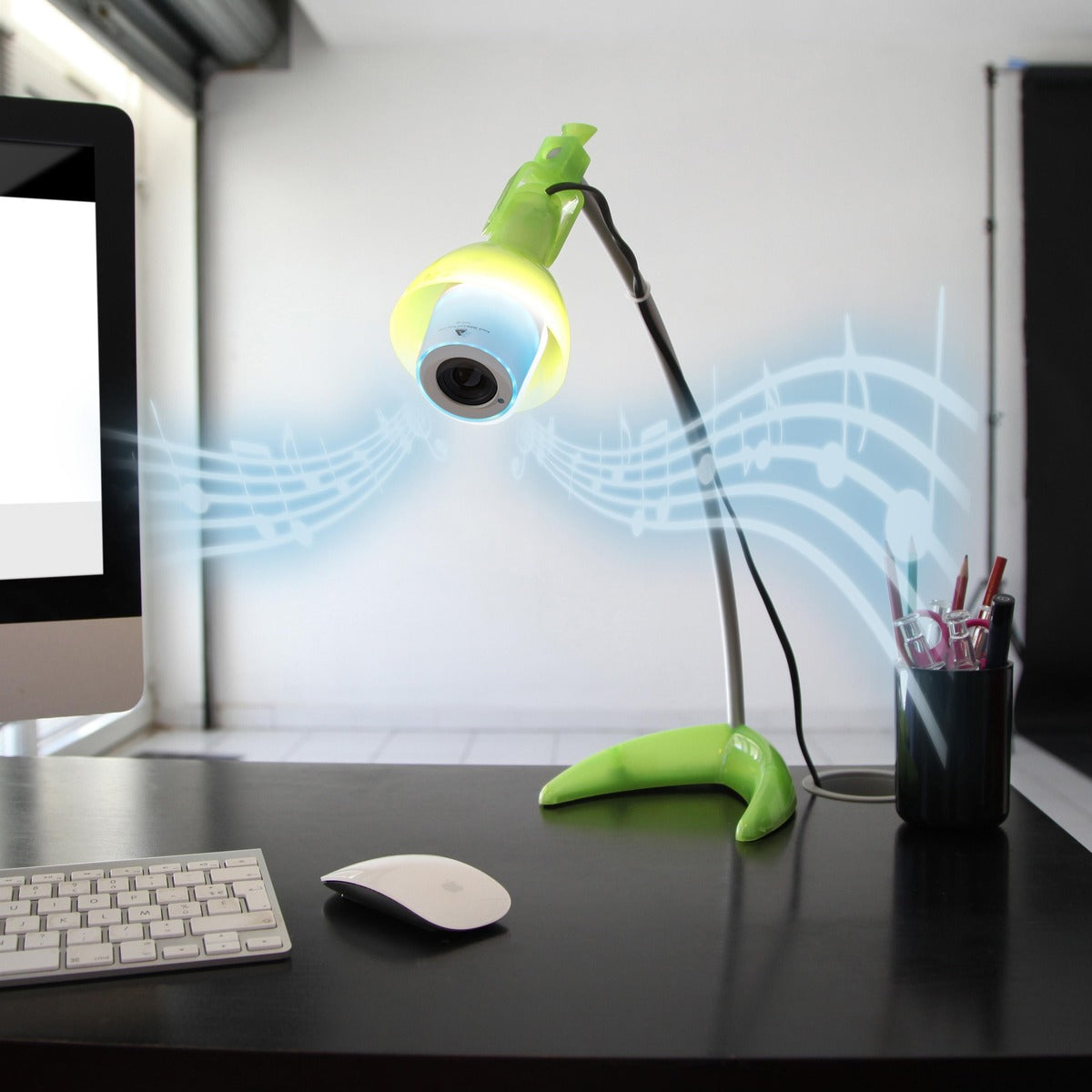 Ampoule LED E14 Bluetooth + enceinte avec télécommande - Chacon