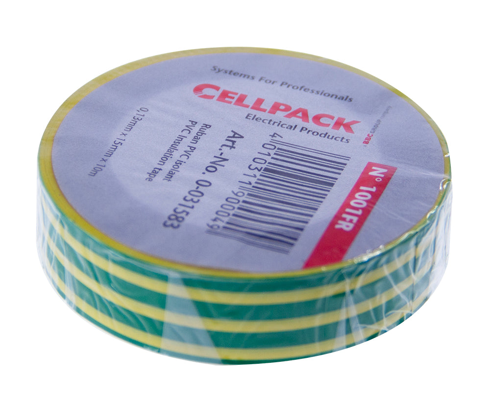 Ruban adhésif 10m x 15mm Zenitech