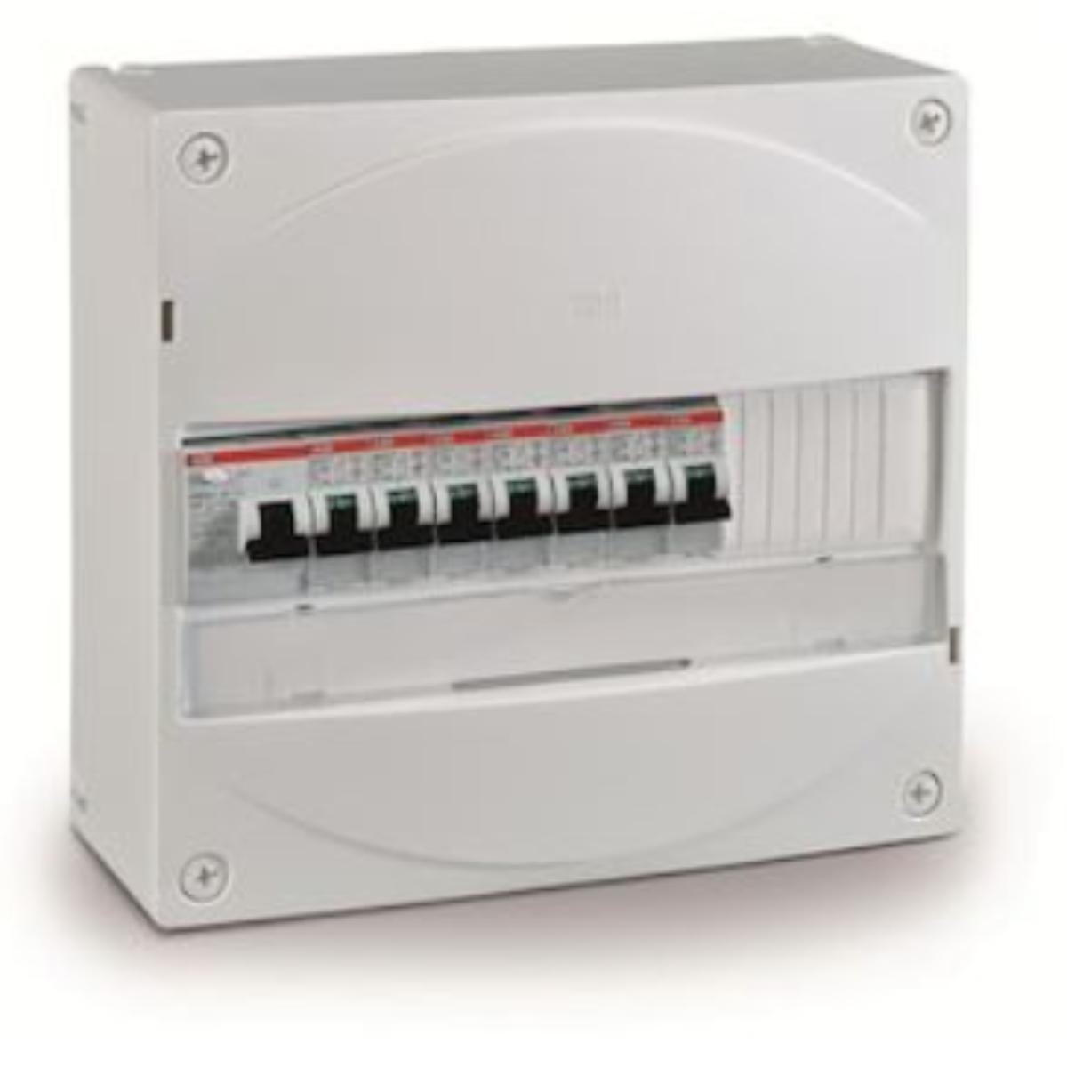 Tableau électrique prééquipé ID63 A + disjoncteurs - ABB