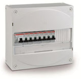 Tableau électrique prééquipé ID63 A + disjoncteurs - ABB
