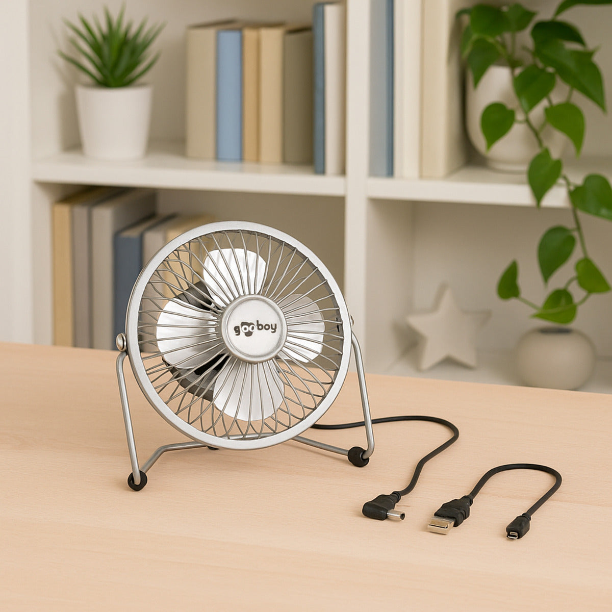 Mini ventilateur Ø13cm - rechargeable USB - Stanley