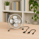 Mini ventilateur Ø13cm - rechargeable USB - Stanley
