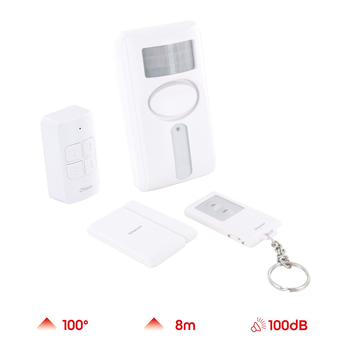 Alarme sans fil tout-en-un - Chacon