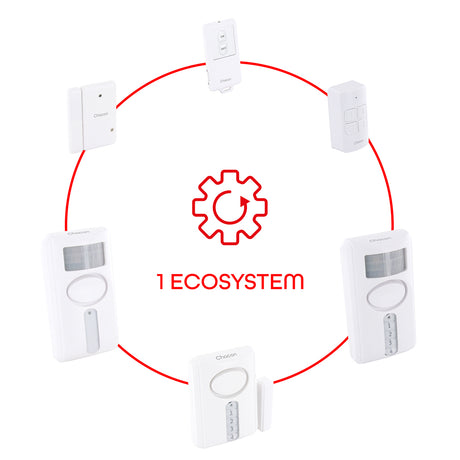 Alarme sans fil tout-en-un - Chacon