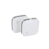 Lot de 2 détecteurs de fumée pile Lithium 3V - 5 ans - Chacon