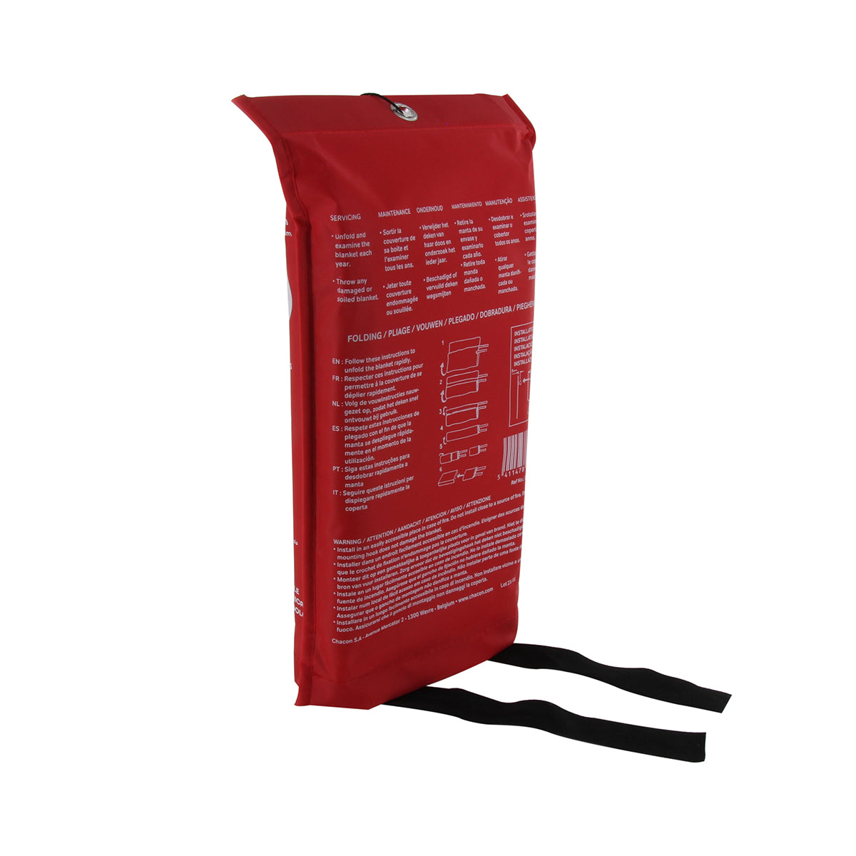 CouVerture anti-feu fibre de verre 1,2 m x 1,8 m - Chacon