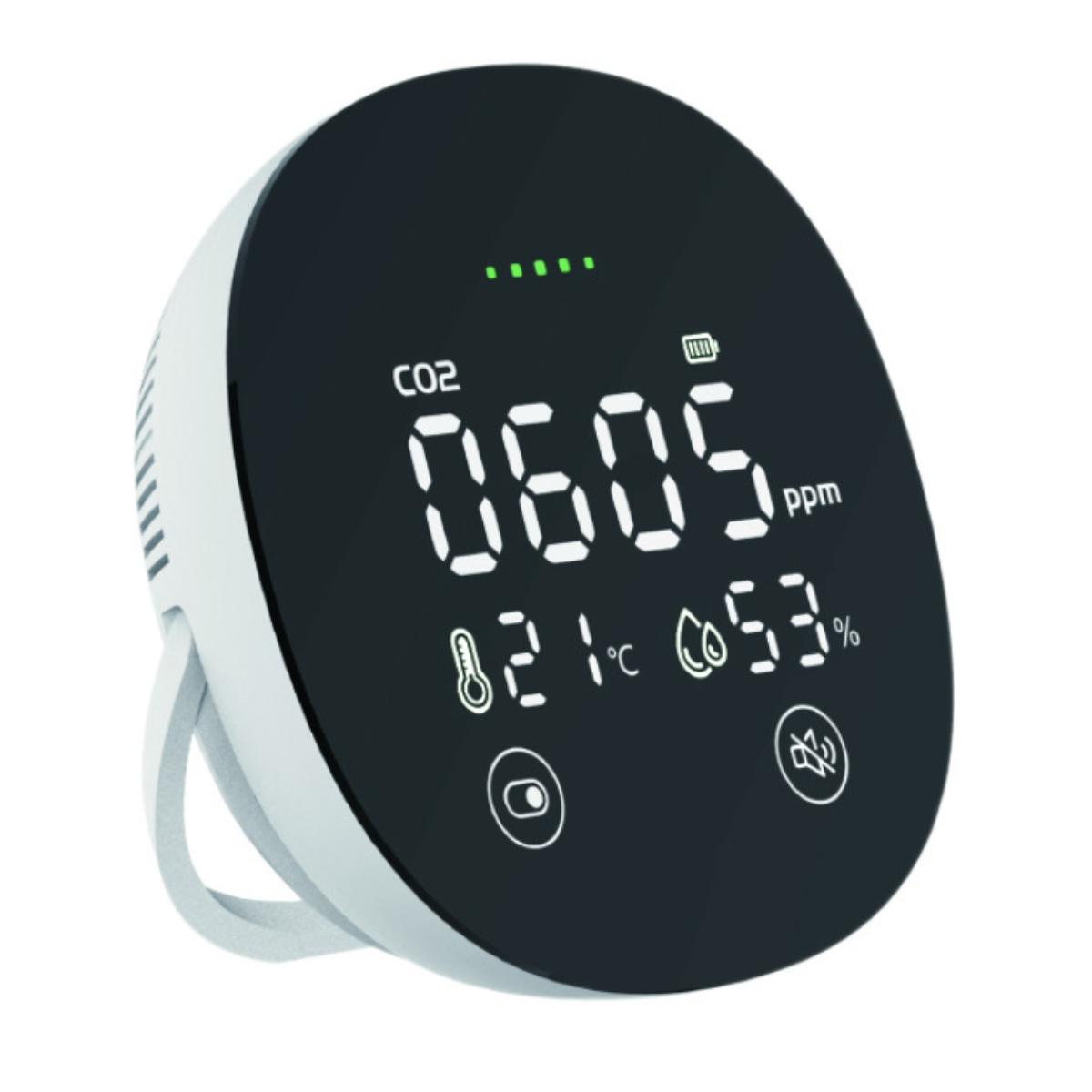 Détecteur de CO2 + mesure température/humidité - Chacon