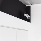 Caméra factice en aluminium - LED Bleue - Chacon