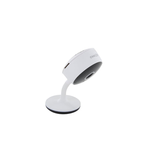 Caméra de surveillance intérieure Wi-Fi 1080p - micro SD 128Go - Noir et Blanc - Chacon