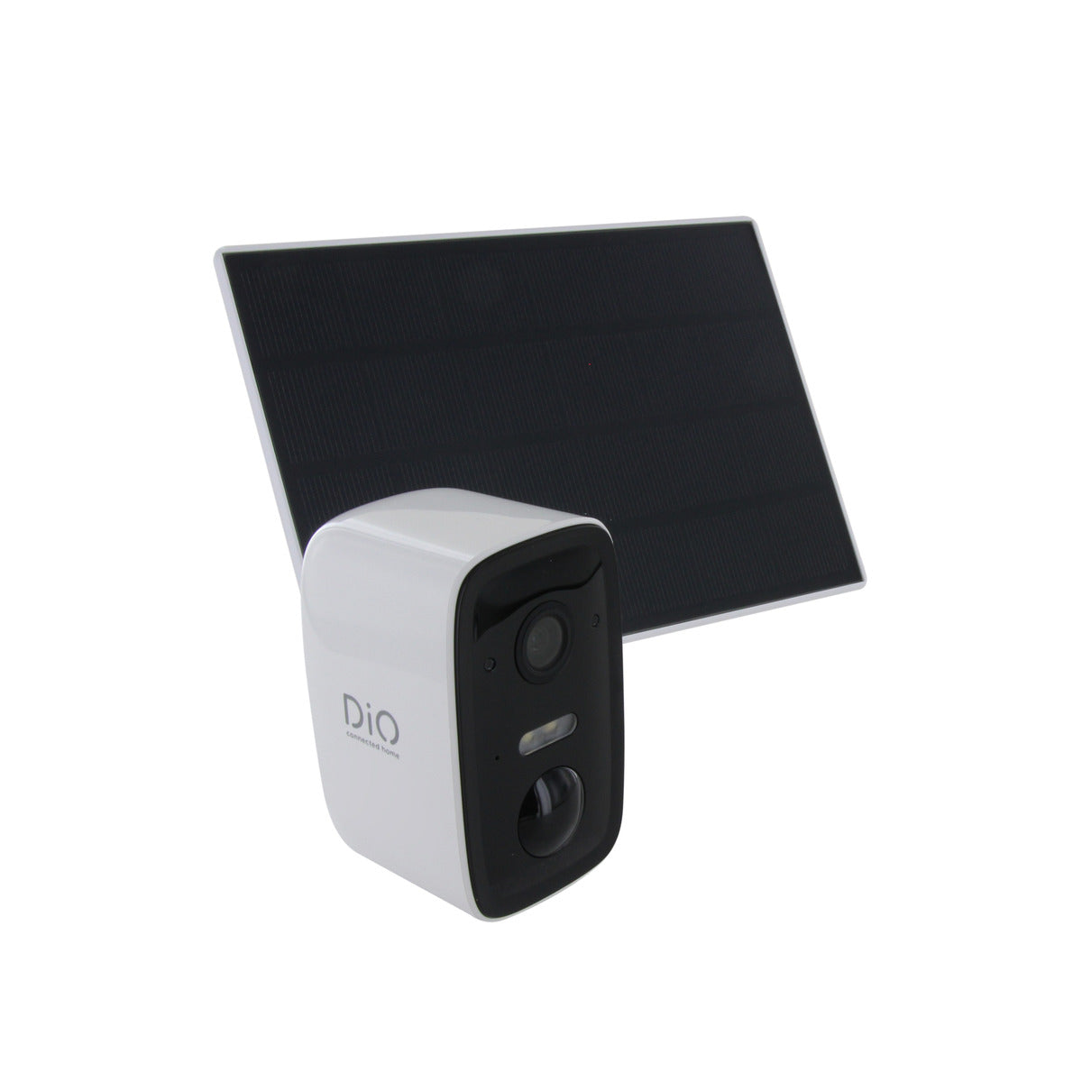Caméra de surveillance extérieure Wi-Fi IP65 1080p panneau solaire DiO Connected Home