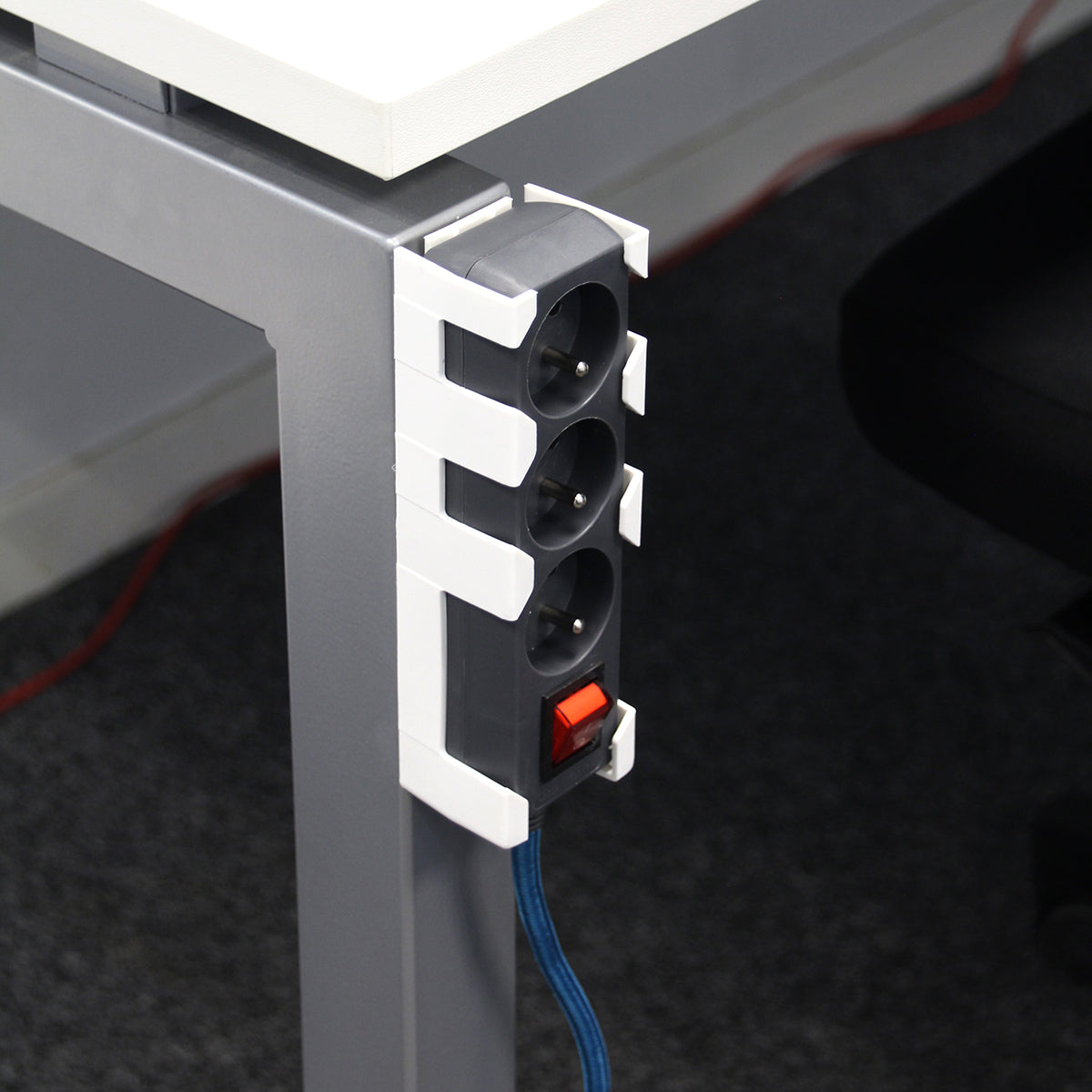 Support mural pour multiprise - Chacon