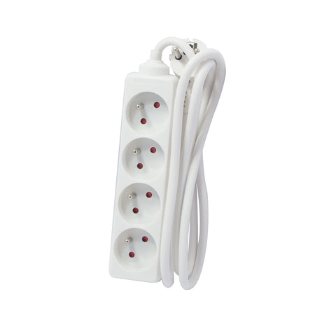 Bloc multiprise 4x16 A - blanc - Chacon