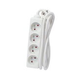 Bloc multiprise 4x16A - 3500W - 1,5/3/5 m - Chacon