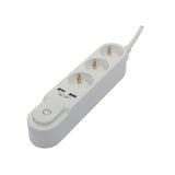 Multiprise Design Schuko 16A - blanc - Chacon