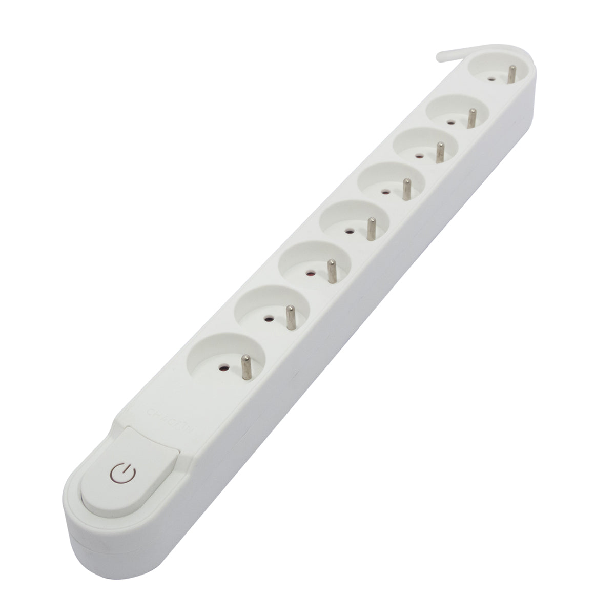Bloc multiprise interr. 16A blanc - Chacon