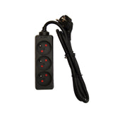 Bloc multiprise 3 ou 4 prises 16A - longueur 1,5m - Chacon